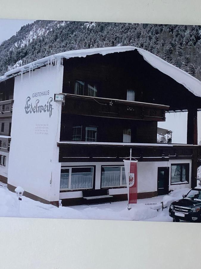 Gaestehaus -Pension Edelweiss Vent Exterior foto